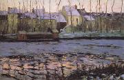 Maurice cullen Moret,Winter (nn02) oil painting artist